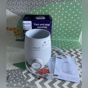 Philips Avent Fast Bottle Warmer in White